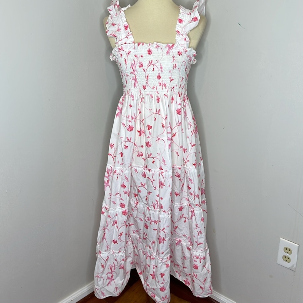 Hill House Nap Dress in Rose Botanical - Picture 2 of 9